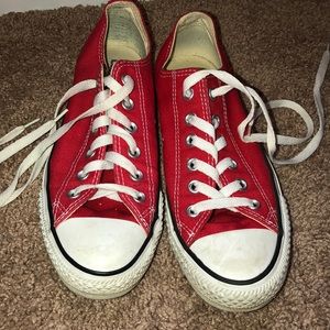 Red converse